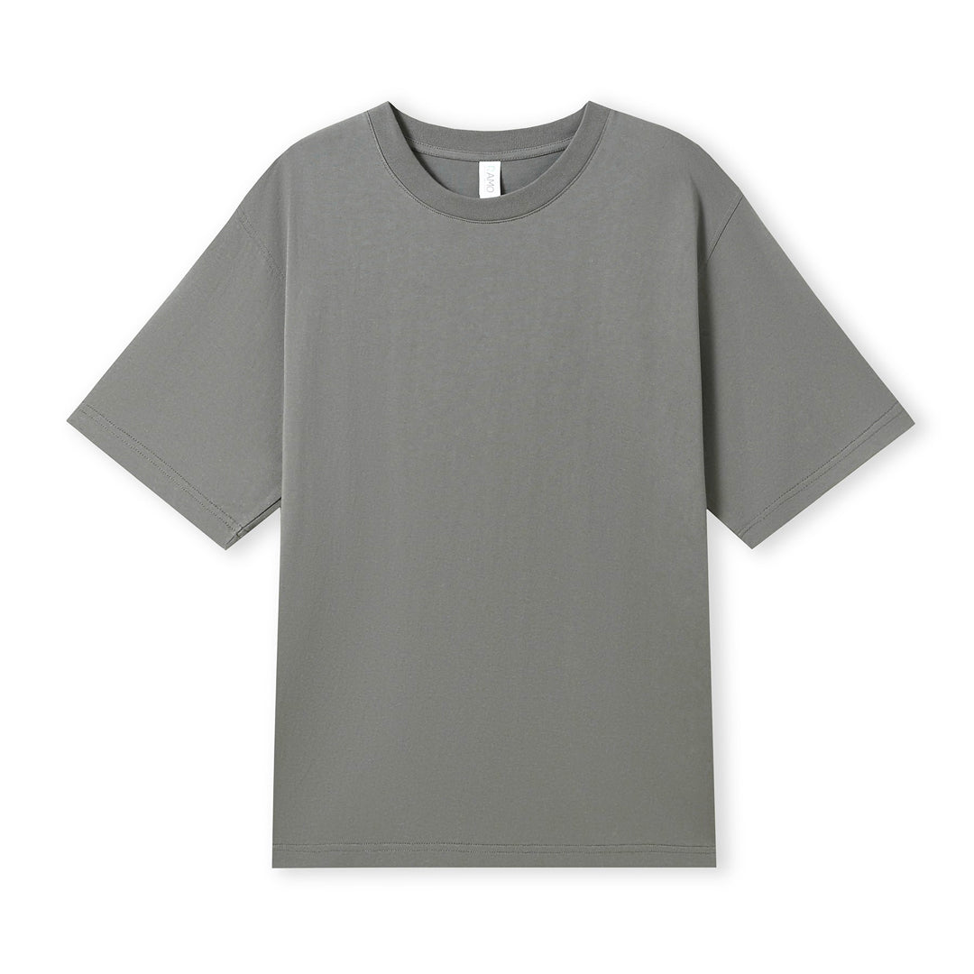 House of Uniforms The Oversized Easy Fit Tee | Adults Ramo Charcoal