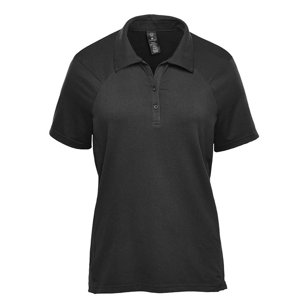 House of Uniforms The Camino Polo | Ladies | Short Sleeve Stormtech Black
