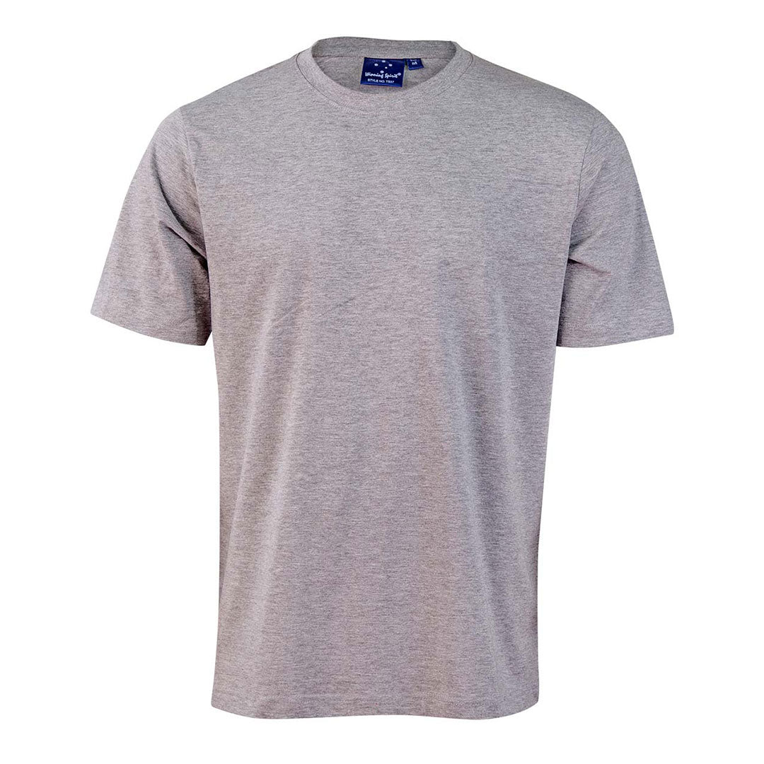 House of Uniforms The Savvy Tee | Basics | Mens Winning Spirit Grey