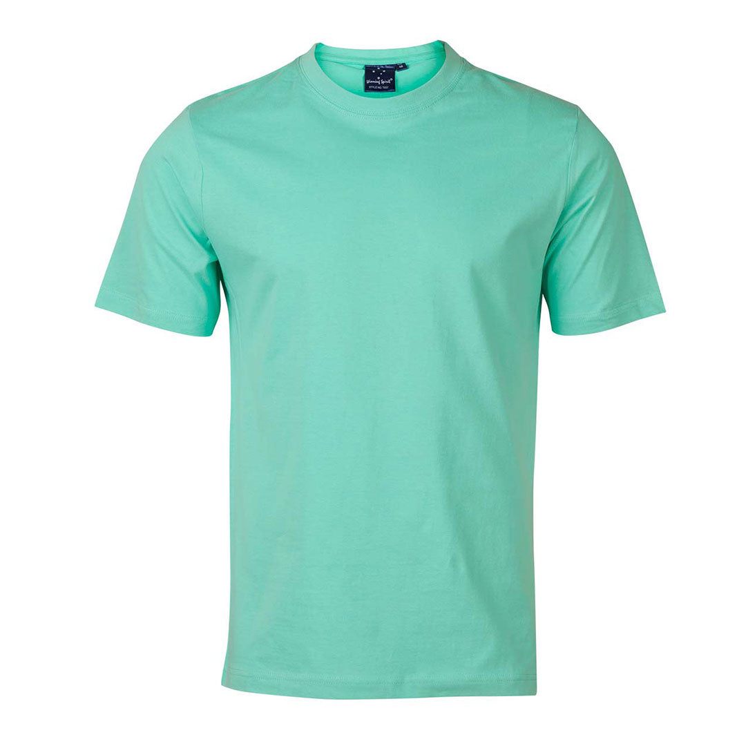 House of Uniforms The Savvy Tee | Brights | Mens Winning Spirit Light Green