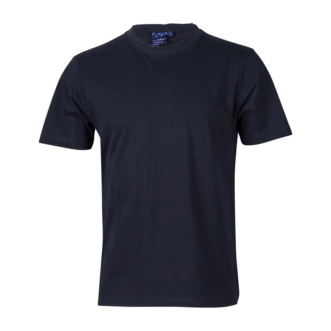 House of Uniforms The Savvy Tee | Basics | Mens Winning Spirit Navy