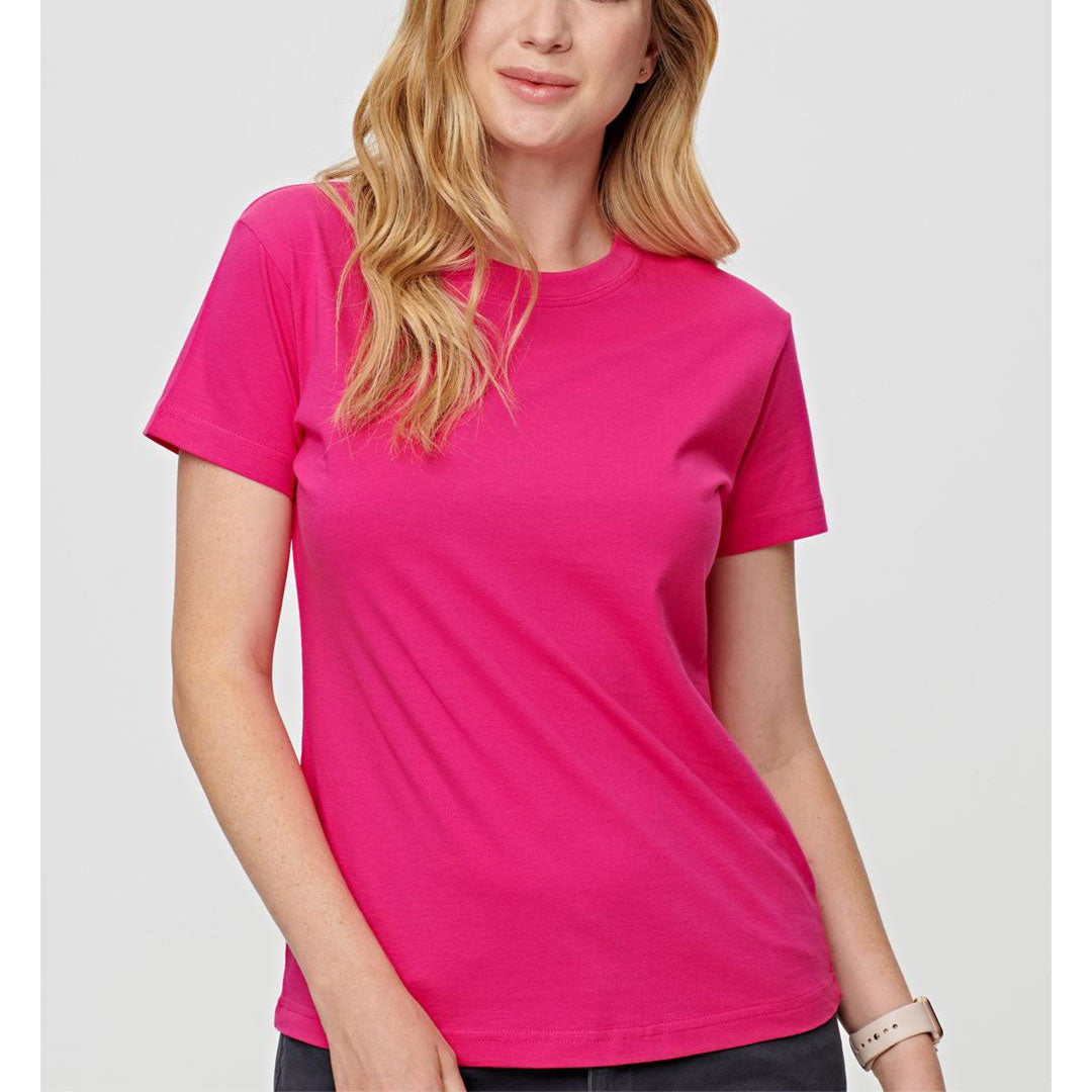 House of Uniforms The Savvy Tee | Brights | Ladies Winning Spirit