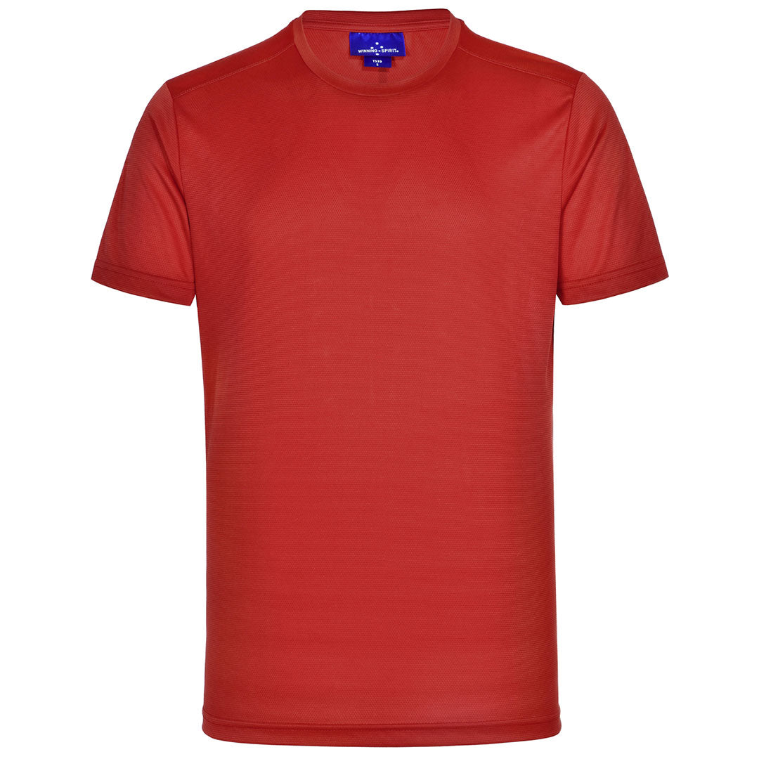House of Uniforms The Ultra Light Tee | Mens Winning Spirit Red