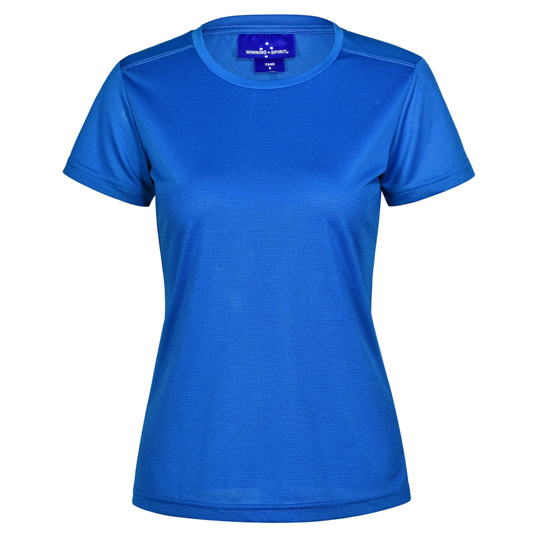 House of Uniforms The Ultra Light Tee | Ladies Winning Spirit