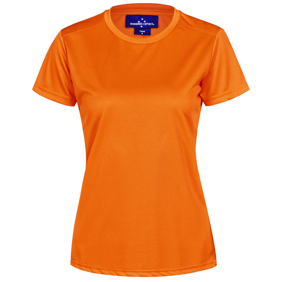 House of Uniforms The Ultra Light Tee | Ladies Winning Spirit