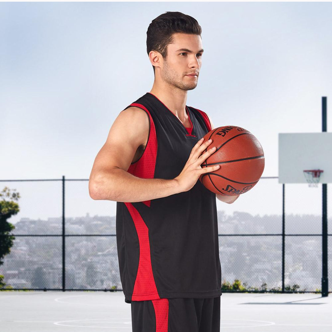 House of Uniforms The Slam Dunk Basketball Singlet | Mens Winning Spirit