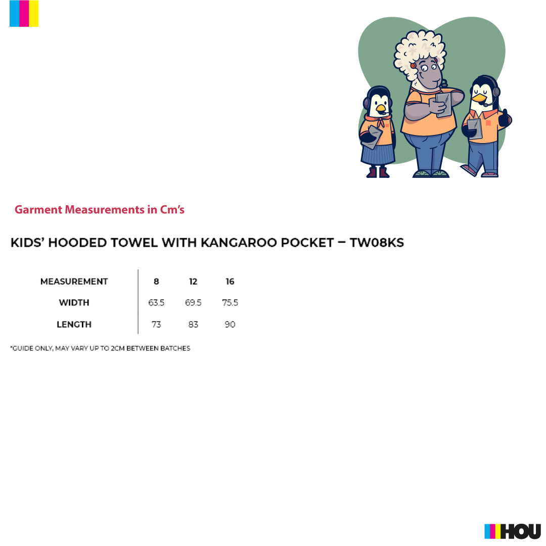 House of Uniforms The Hooded Towel | Kids Ramo