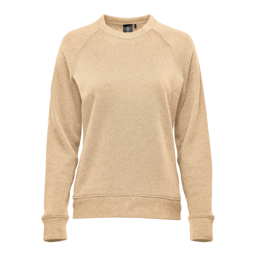 House of Uniforms The Monashee Crew Neck Jumper | Ladies Stormtech Oatmeal