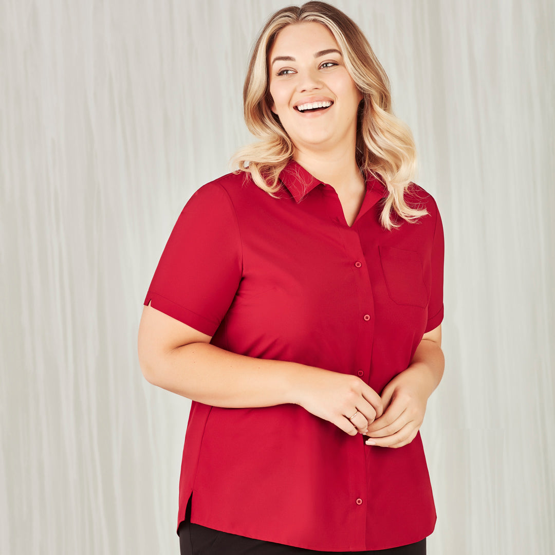 House of Uniforms The Florence Shirt | Ladies | Short Sleeve Biz Care
