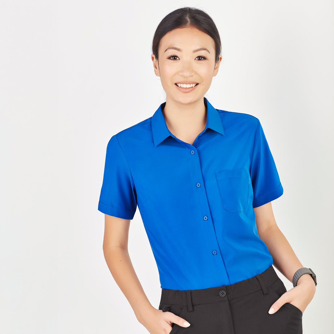 House of Uniforms The Florence Shirt | Ladies | Short Sleeve Biz Care