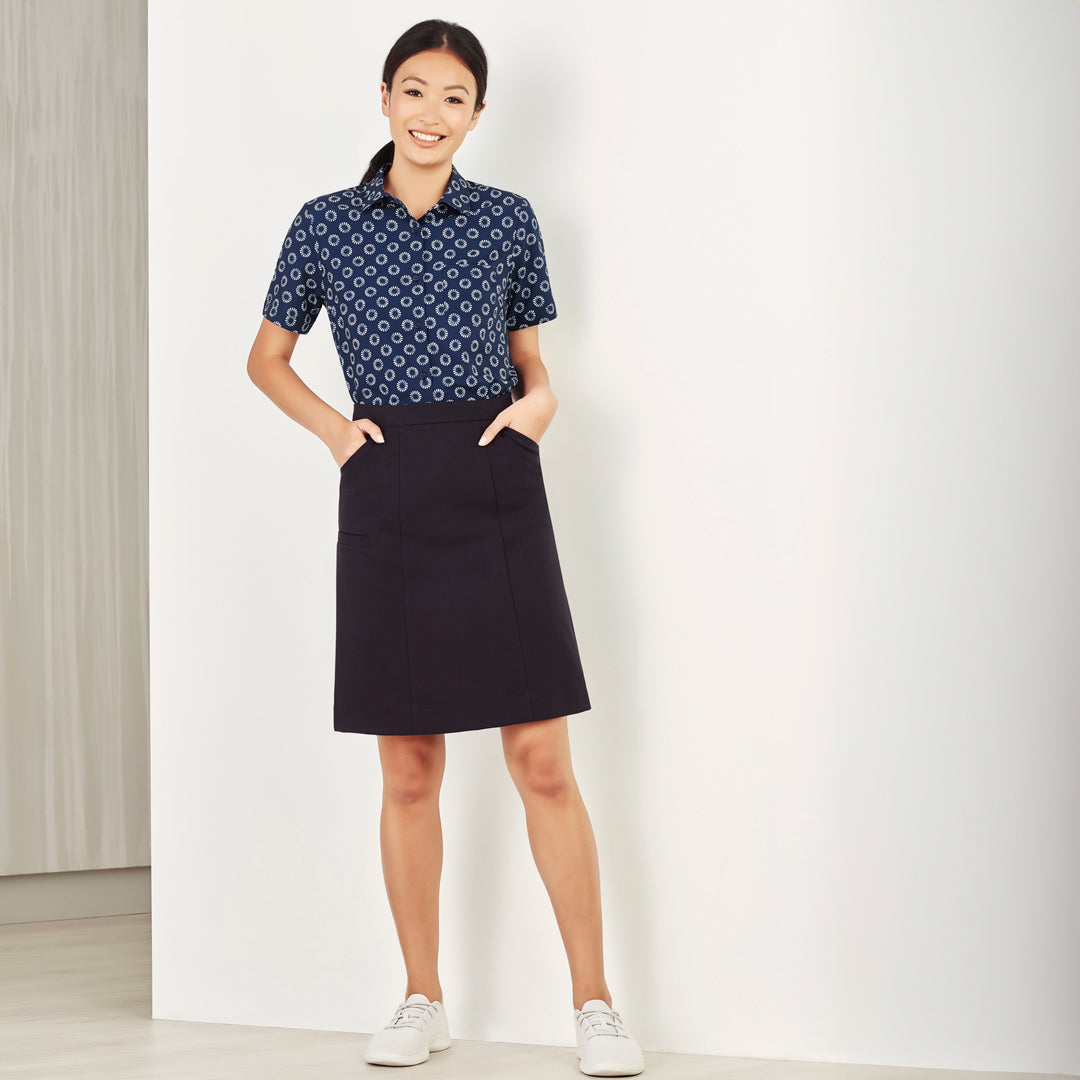 House of Uniforms The Daisy Shirt | Ladies | Short Sleeve Biz Care