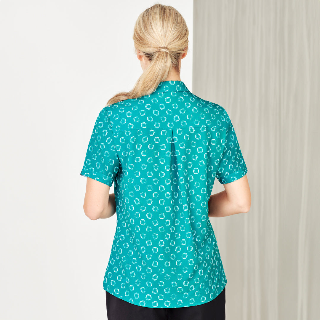 House of Uniforms The Daisy Shirt | Ladies | Short Sleeve Biz Care