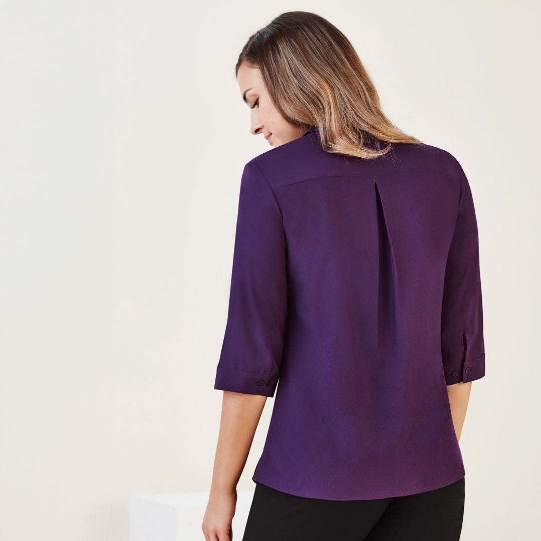 House of Uniforms The Florence Shirt | Ladies | 3/4 Sleeve Biz Care