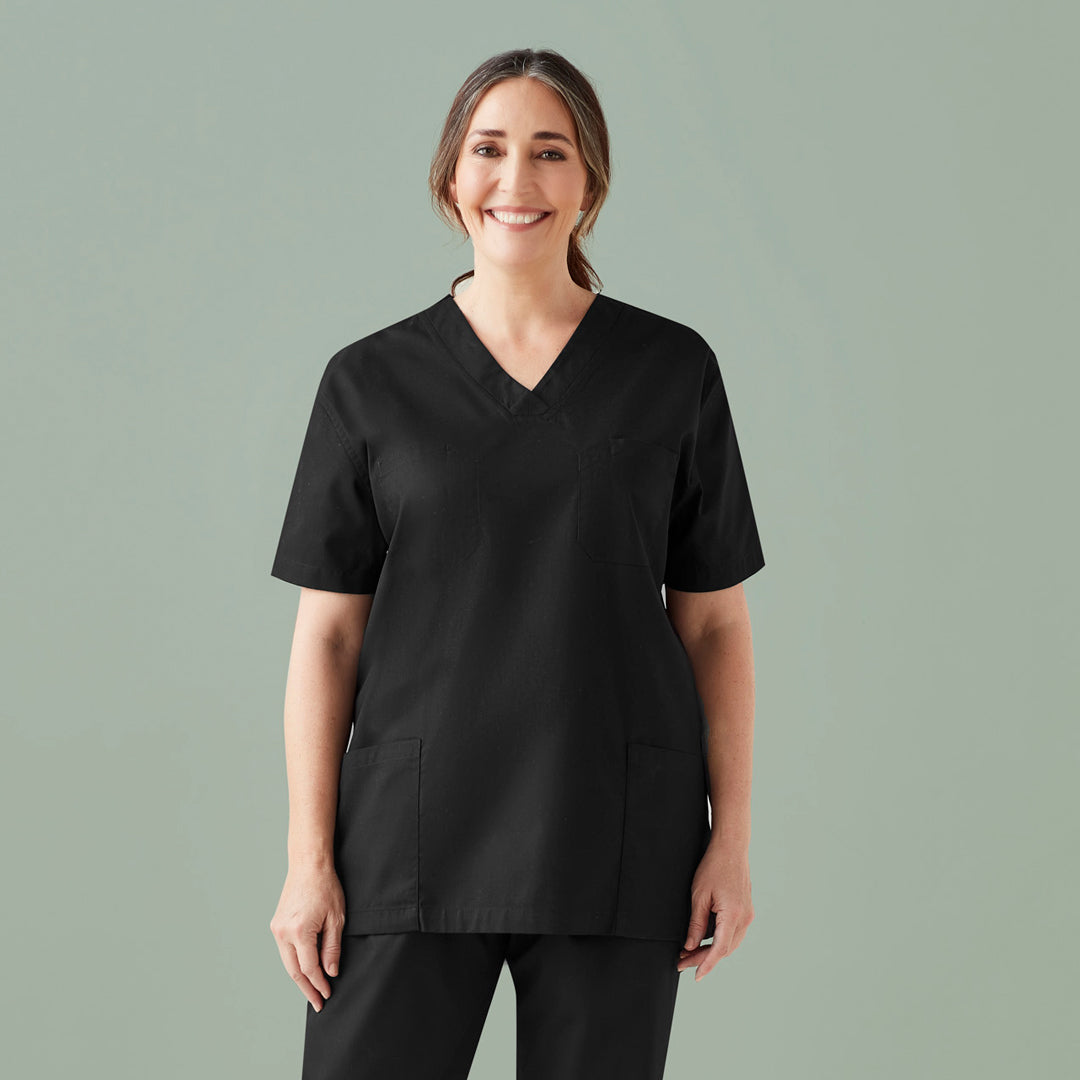 House of Uniforms The Hartwell Scrub Top | Unisex Biz Care
