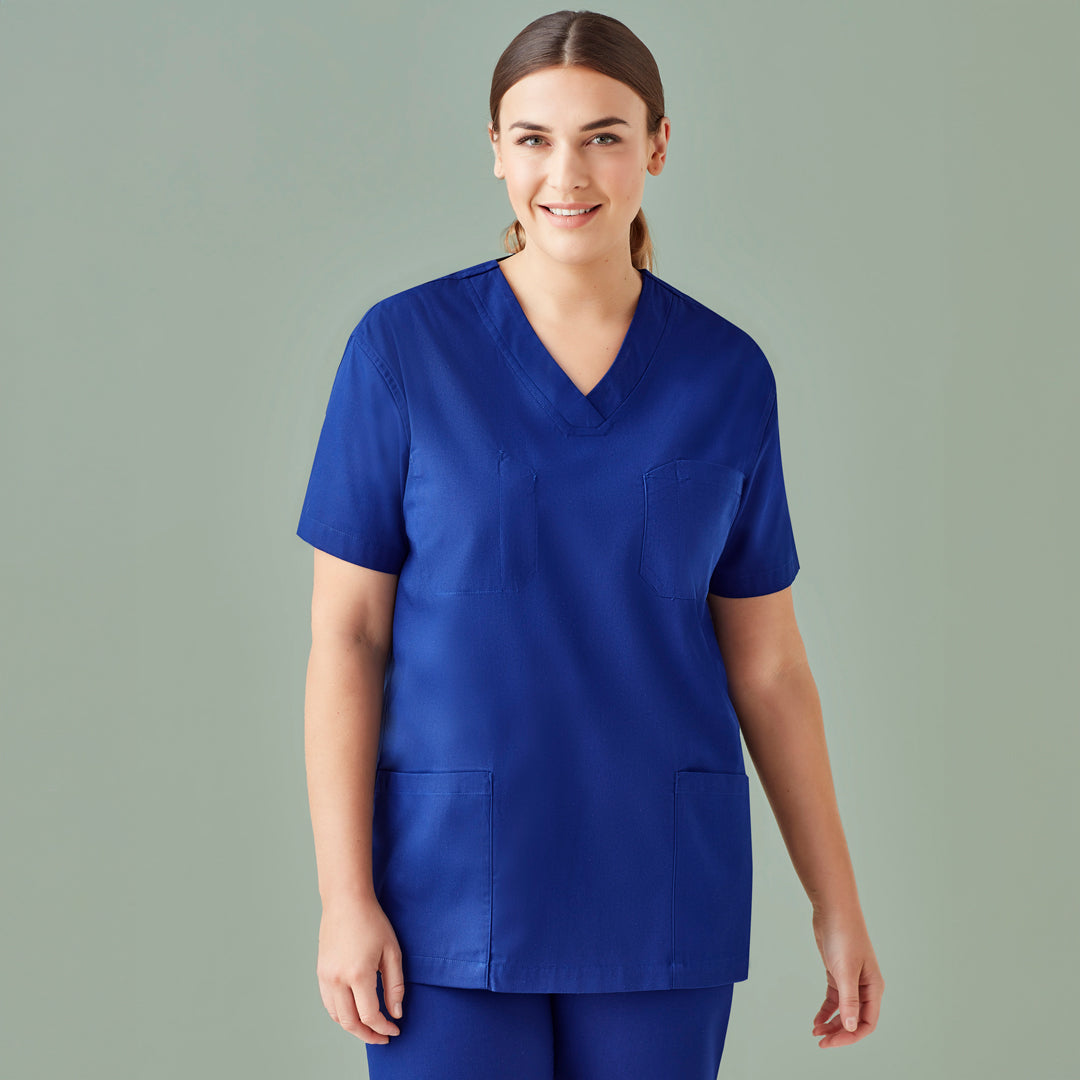 House of Uniforms The Hartwell Scrub Top | Unisex Biz Care