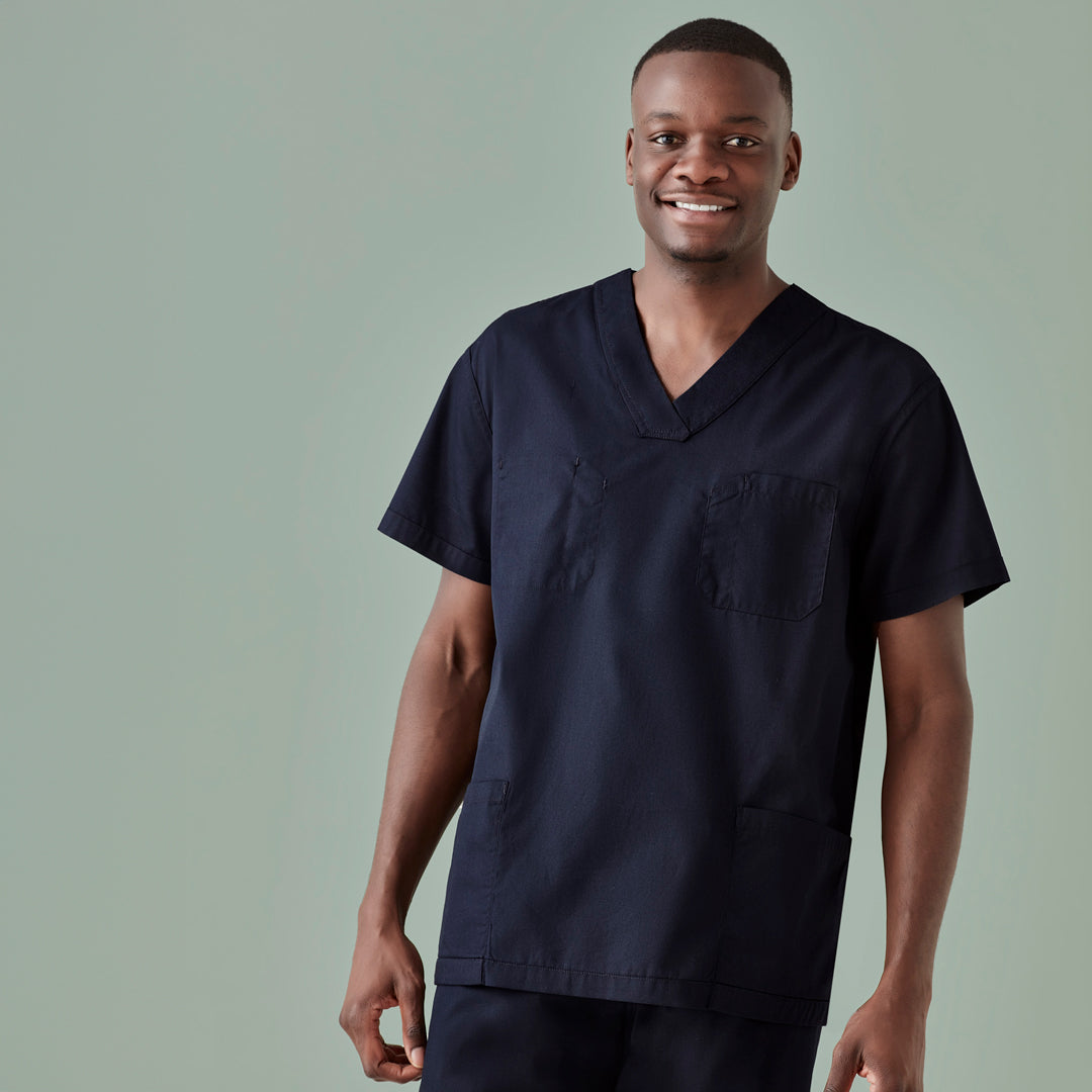 House of Uniforms The Hartwell Scrub Top | Unisex Biz Care