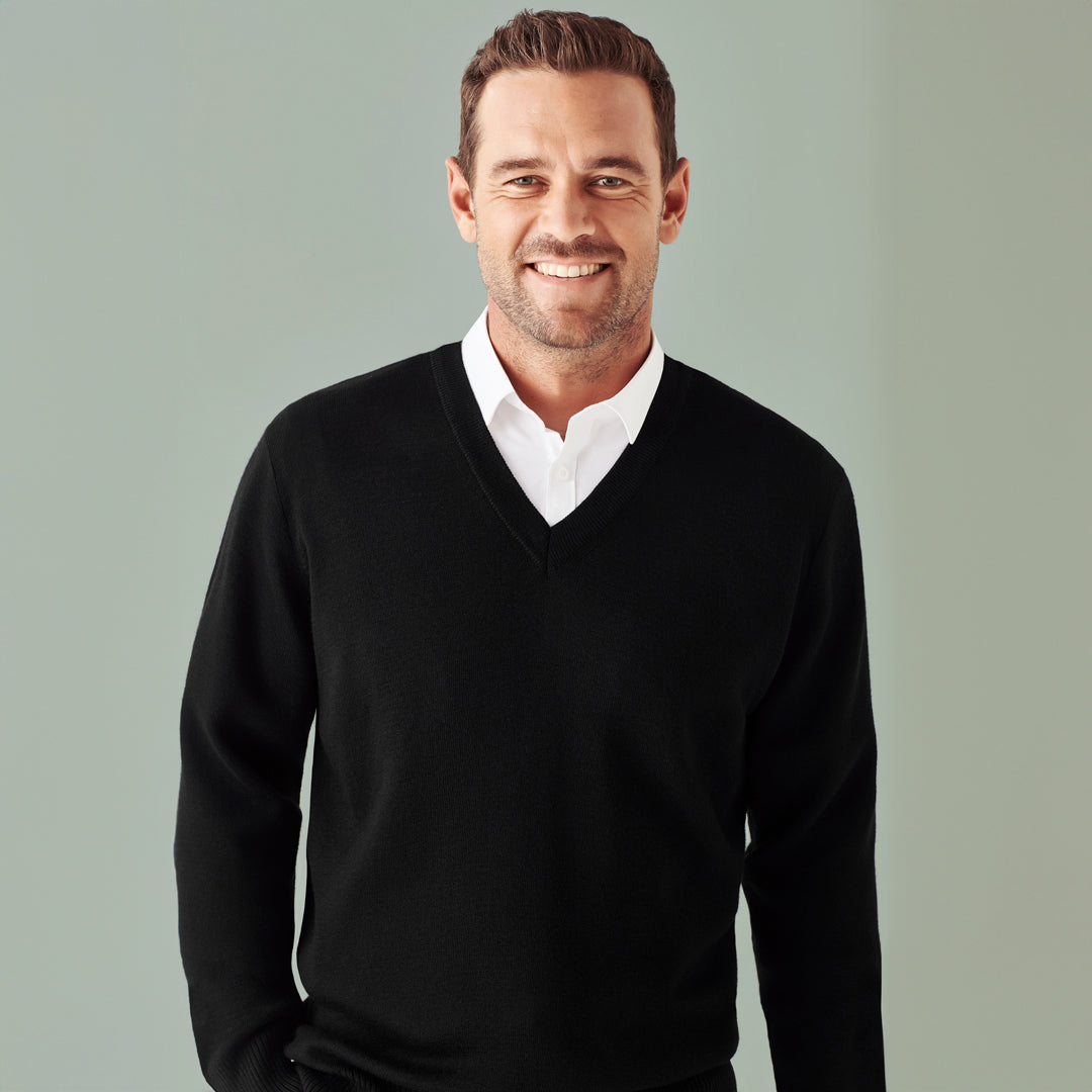 House of Uniforms The Woolmix Jumper | Mens Biz Collection