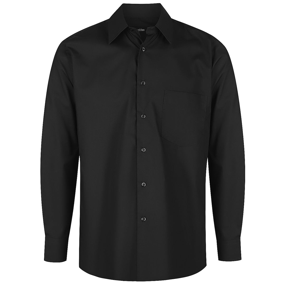 House of Uniforms The Rodeo Shirt | Mens | Short & Long Sleeve Identitee Black