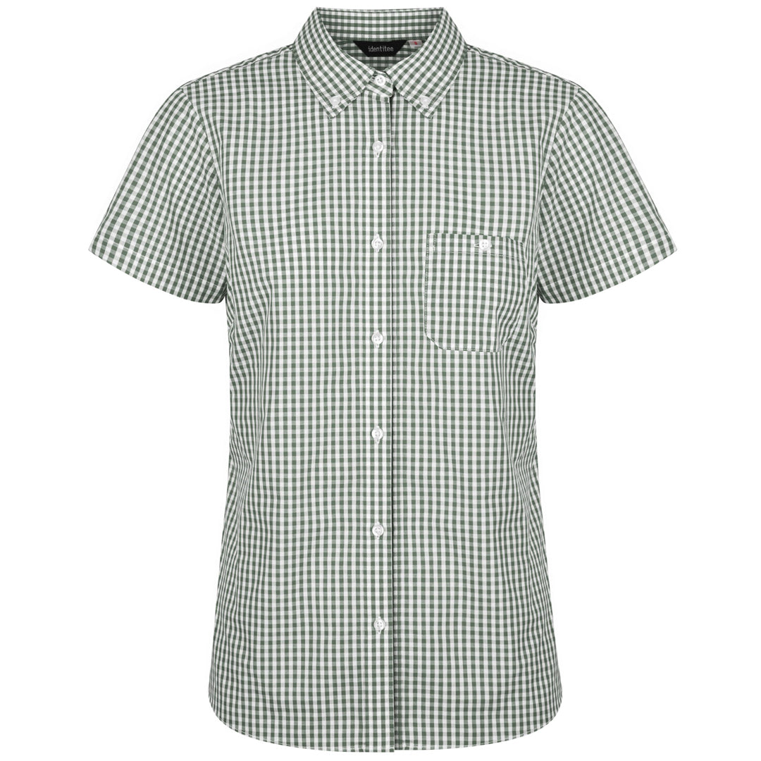 House of Uniforms The Miller Shirt | Ladies | Short & Long Sleeve Identitee Racing Green