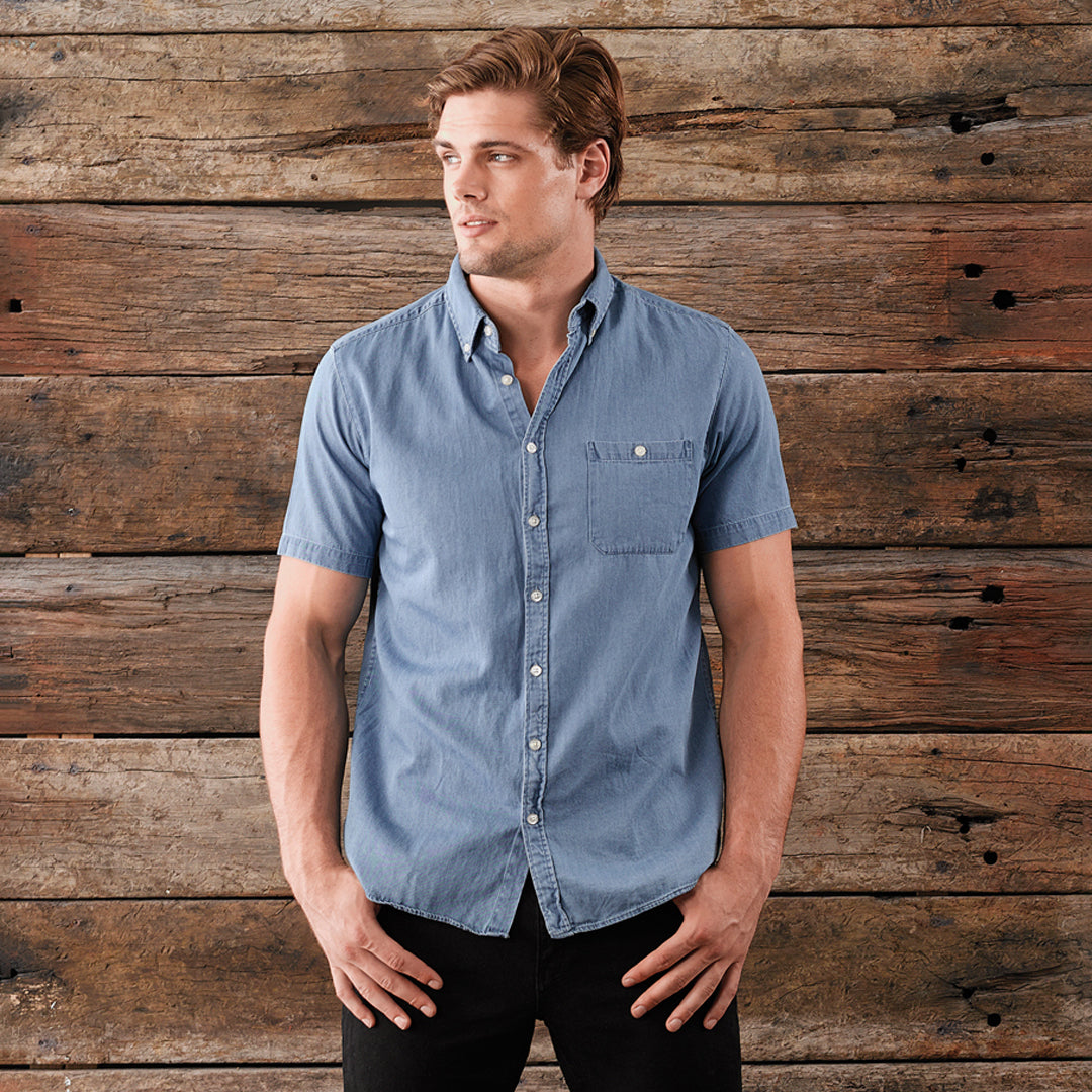 House of Uniforms The Dylan Shirt | Mens | Short & Long Sleeve Identitee