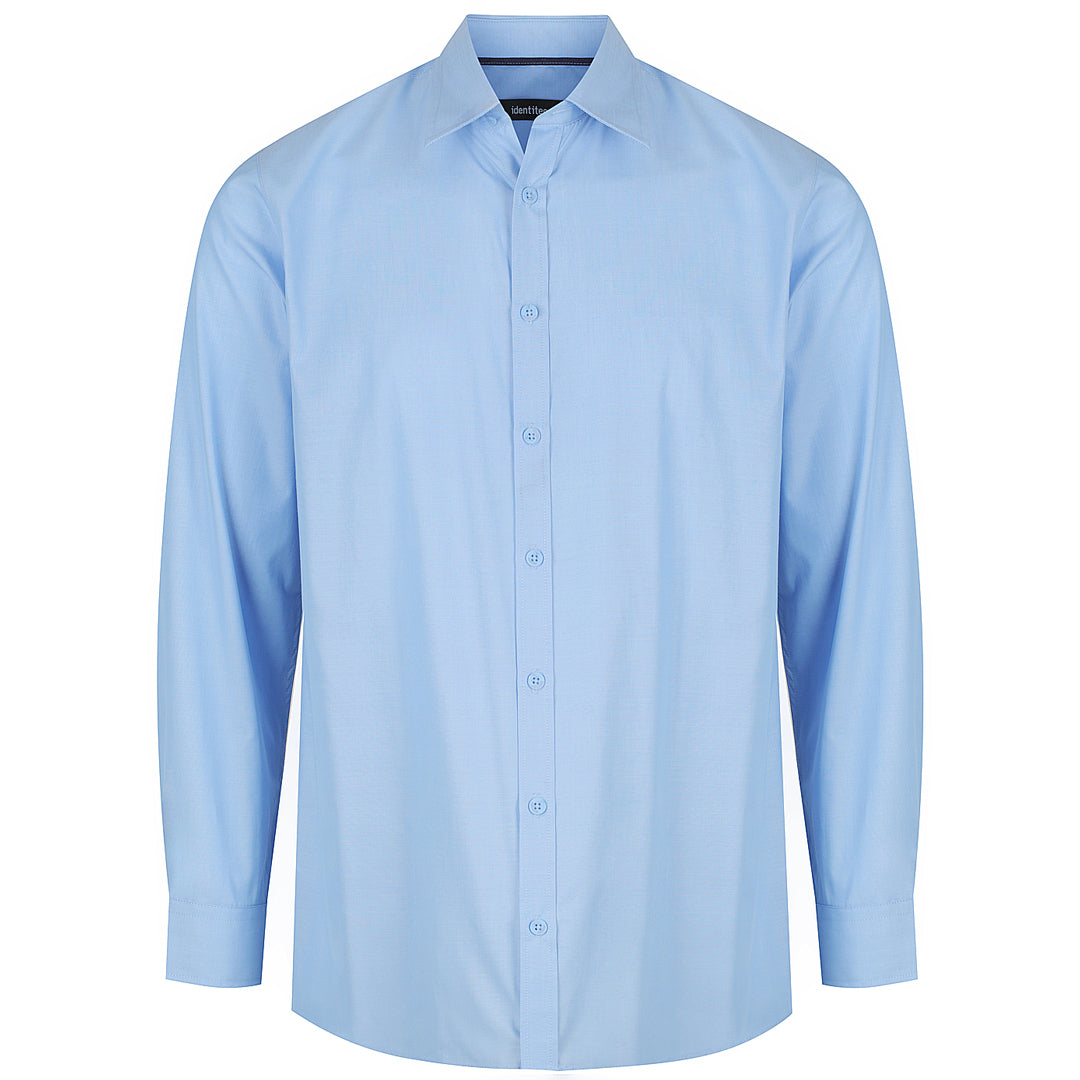 House of Uniforms The Felix Shirt | Mens | Long Sleeve Identitee Sky