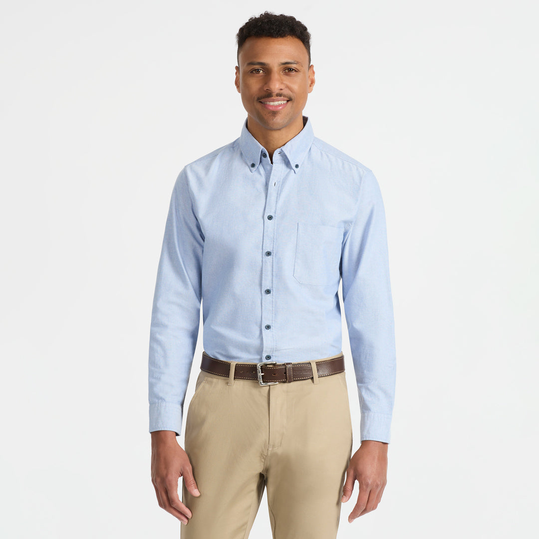 House of Uniforms The Reuben Shirt | Mens | Long Sleeve Identitee