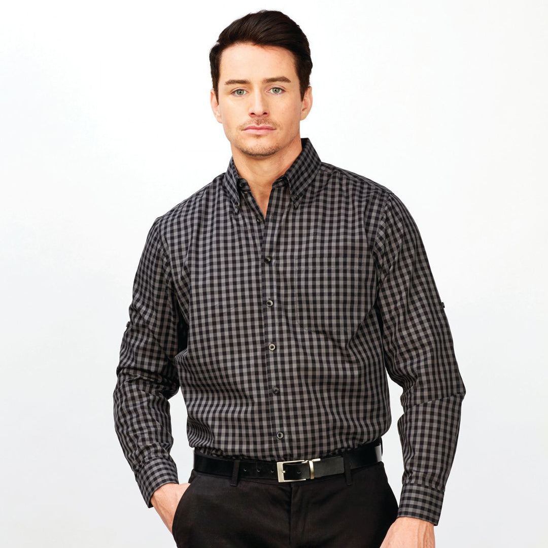 House of Uniforms The Barrett Shirt | Mens | Long Sleeve Identitee