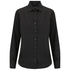 House of Uniforms The Kingston Shirt | Ladies | Long Sleeve Identitee Black