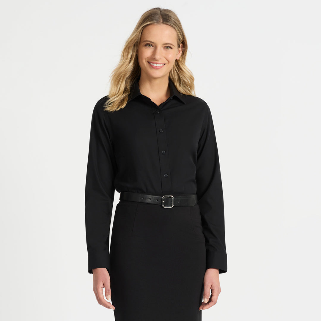House of Uniforms The Kingston Shirt | Ladies | Long Sleeve Identitee