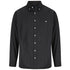 House of Uniforms The Brody Shirt | Mens | Long Sleeve Identitee Charcoal/Black