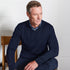 House of Uniforms The Roma Knit | Mens | V Neck Jumper Biz Collection