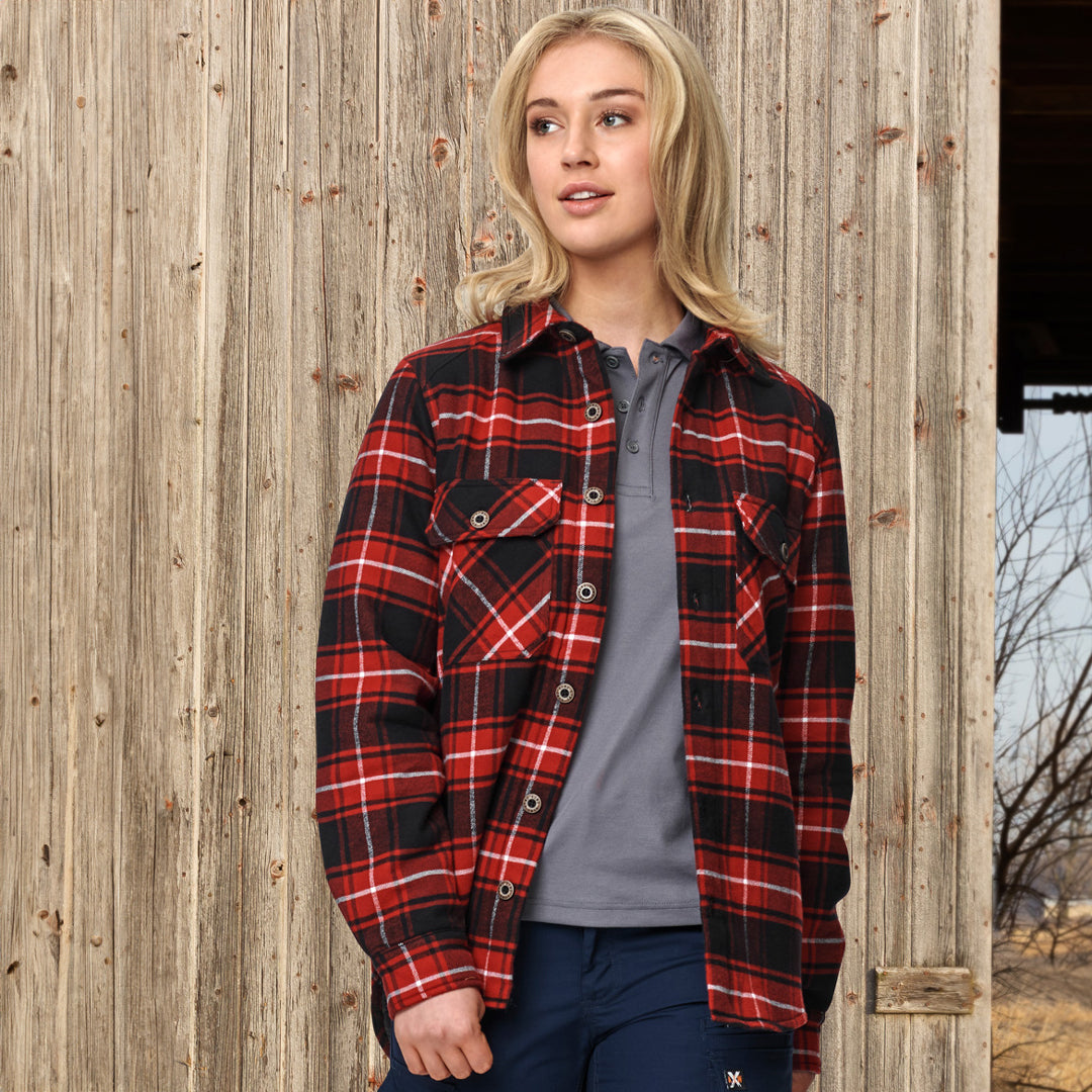 House of Uniforms The Classic Flannel Jacket | Adults Winning Spirit