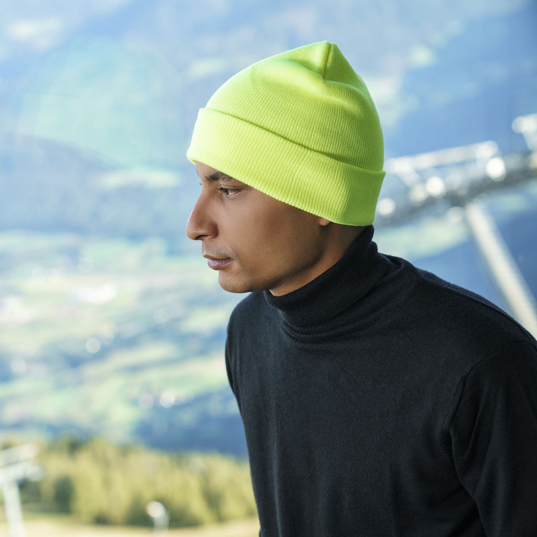House of Uniforms The Recycled Wind Beanie | Atlantis | Adults Atlantis Headwear