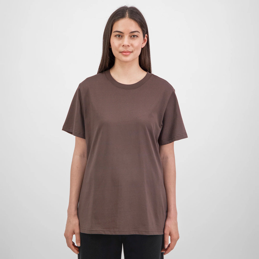 House of Uniforms The Everyday Tee | Short Sleeve | Ladies Goodmates Espresso