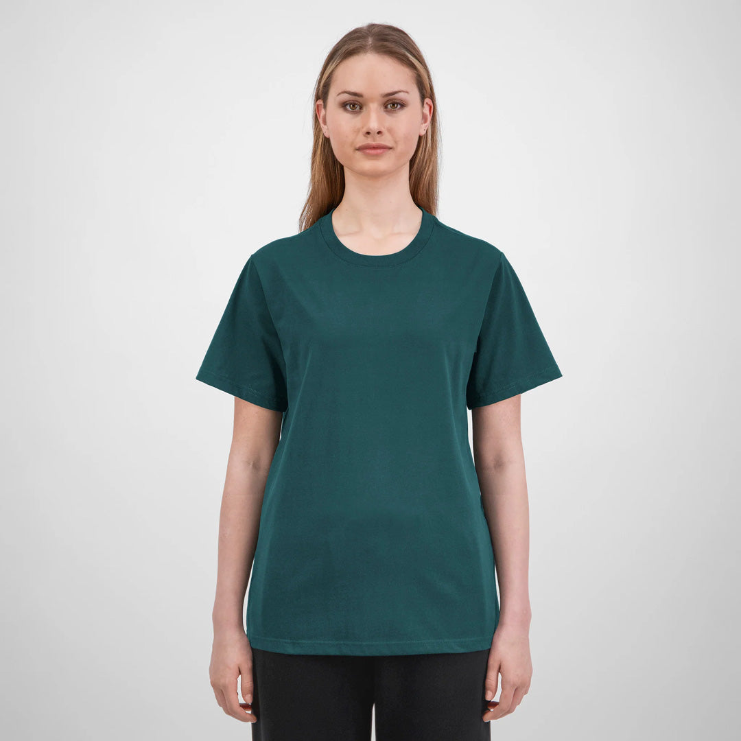 House of Uniforms The Everyday Tee | Short Sleeve | Ladies Goodmates Scarab Green