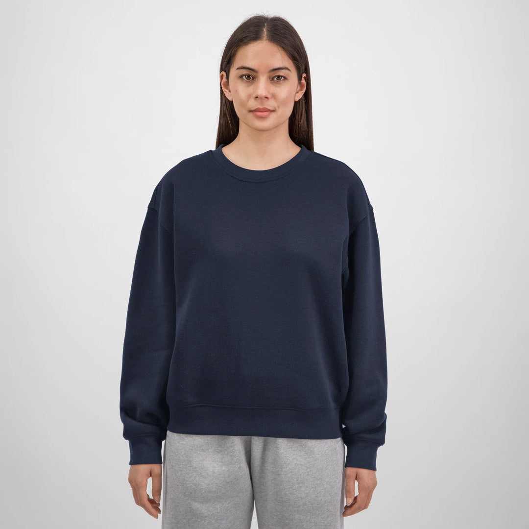 House of Uniforms The Everyday Crew Sweatshirt | Ladies Goodmates Navy