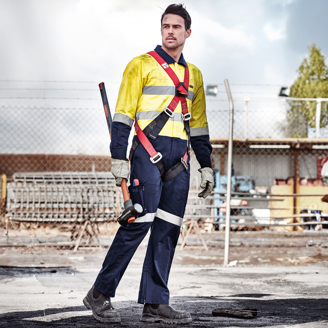 House of Uniforms The Rugged Cooling Taped Overall | Mens Syzmik