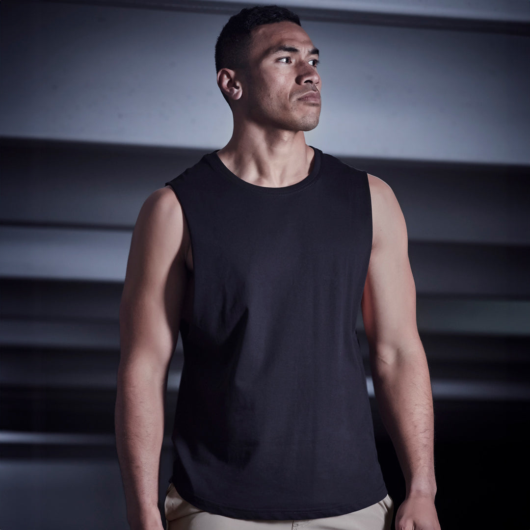 House of Uniforms The Streetworx Sleeveless Tee | Mens Streetworx