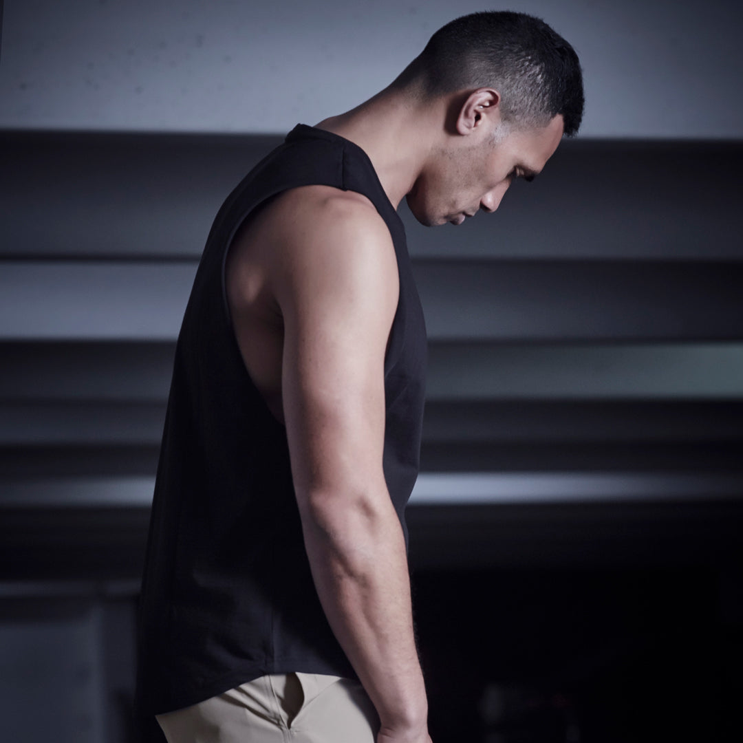 House of Uniforms The Streetworx Sleeveless Tee | Mens Streetworx