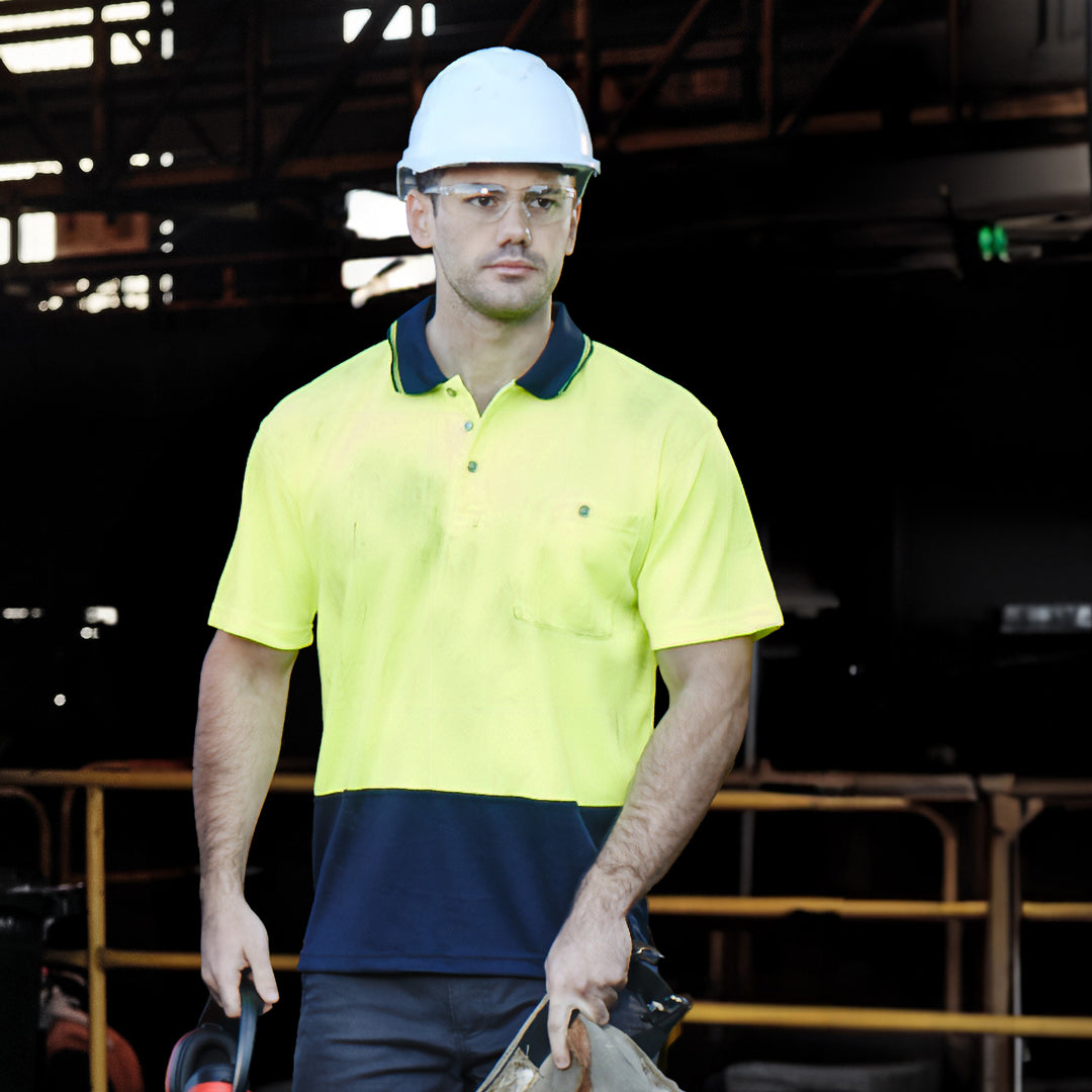 House of Uniforms The Alan Polo | Mens | Short Sleeve Syzmik