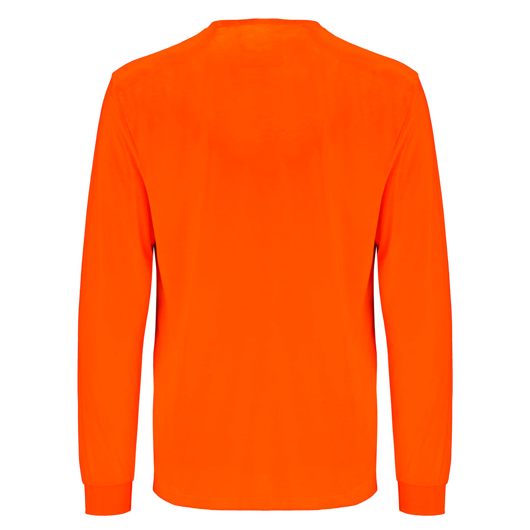 House of Uniforms The Hi Vis Tee | Long Sleeve Syzmik