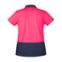 House of Uniforms The Basic Hi Vis Polo | Ladies | Short Sleeve Syzmik