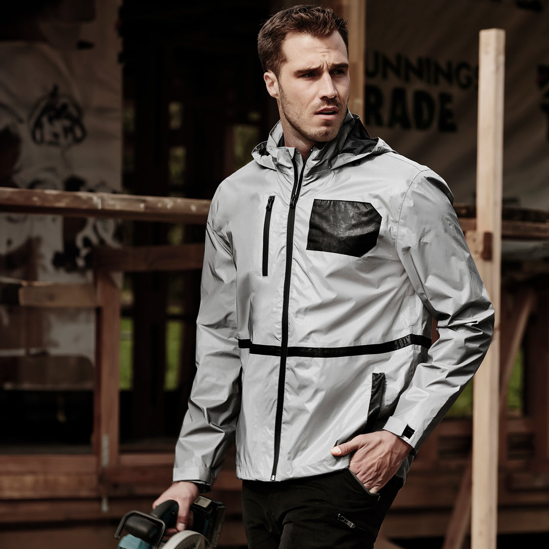 House of Uniforms The Reflective Waterproof Jacket | Unisex Streetworx