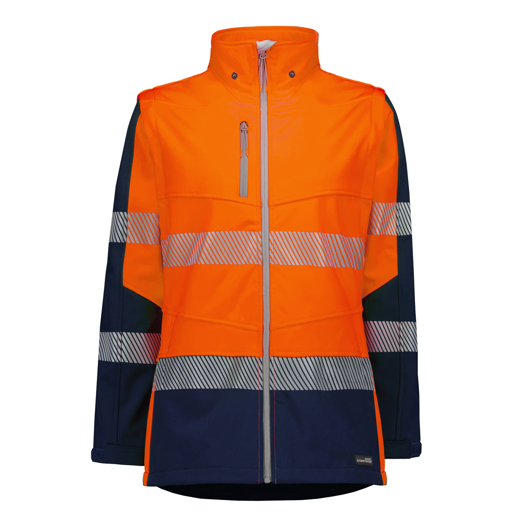 House of Uniforms The Streetworx 2 in 1 Softshell Jacket | Ladies Streetworx