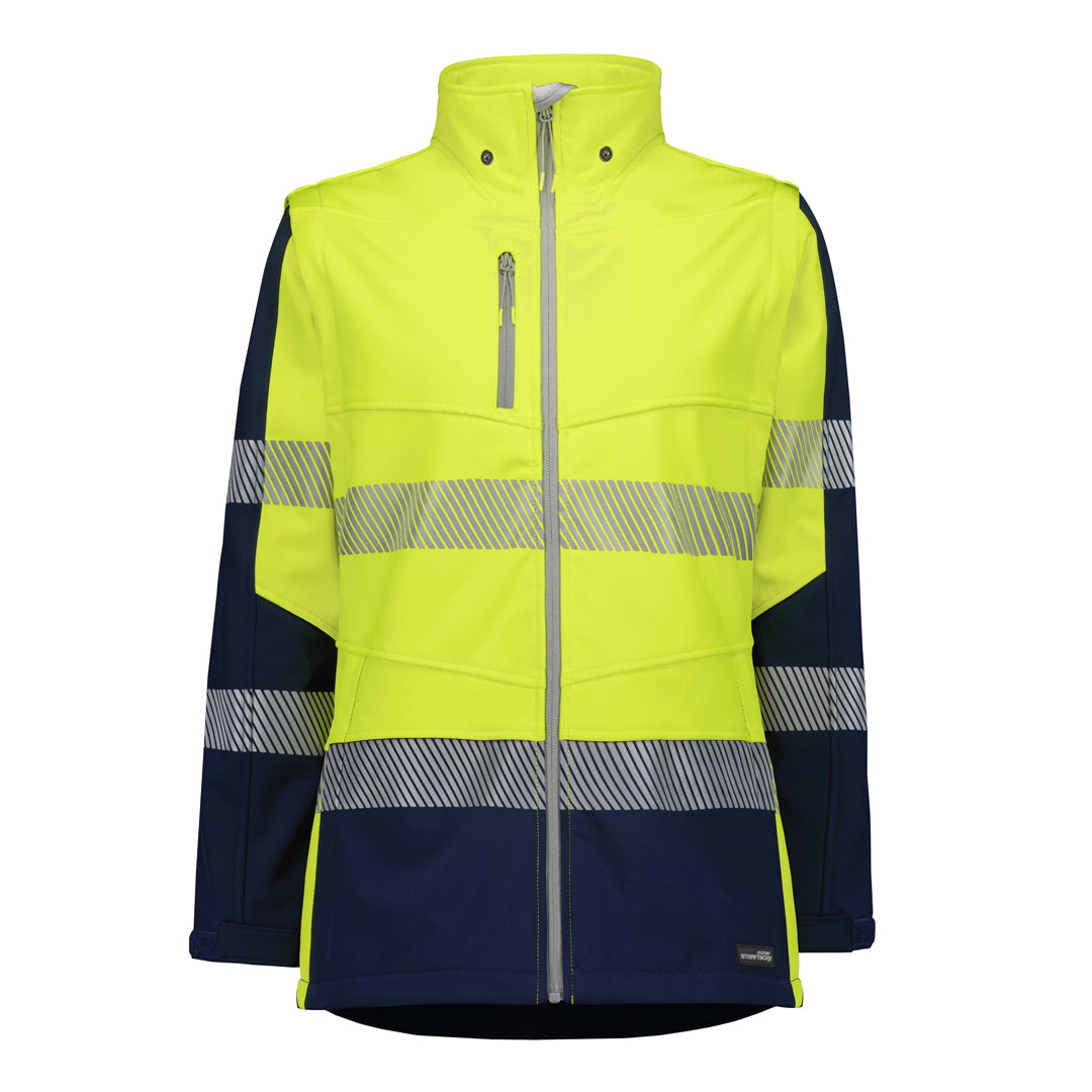 House of Uniforms The Streetworx 2 in 1 Softshell Jacket | Ladies Streetworx