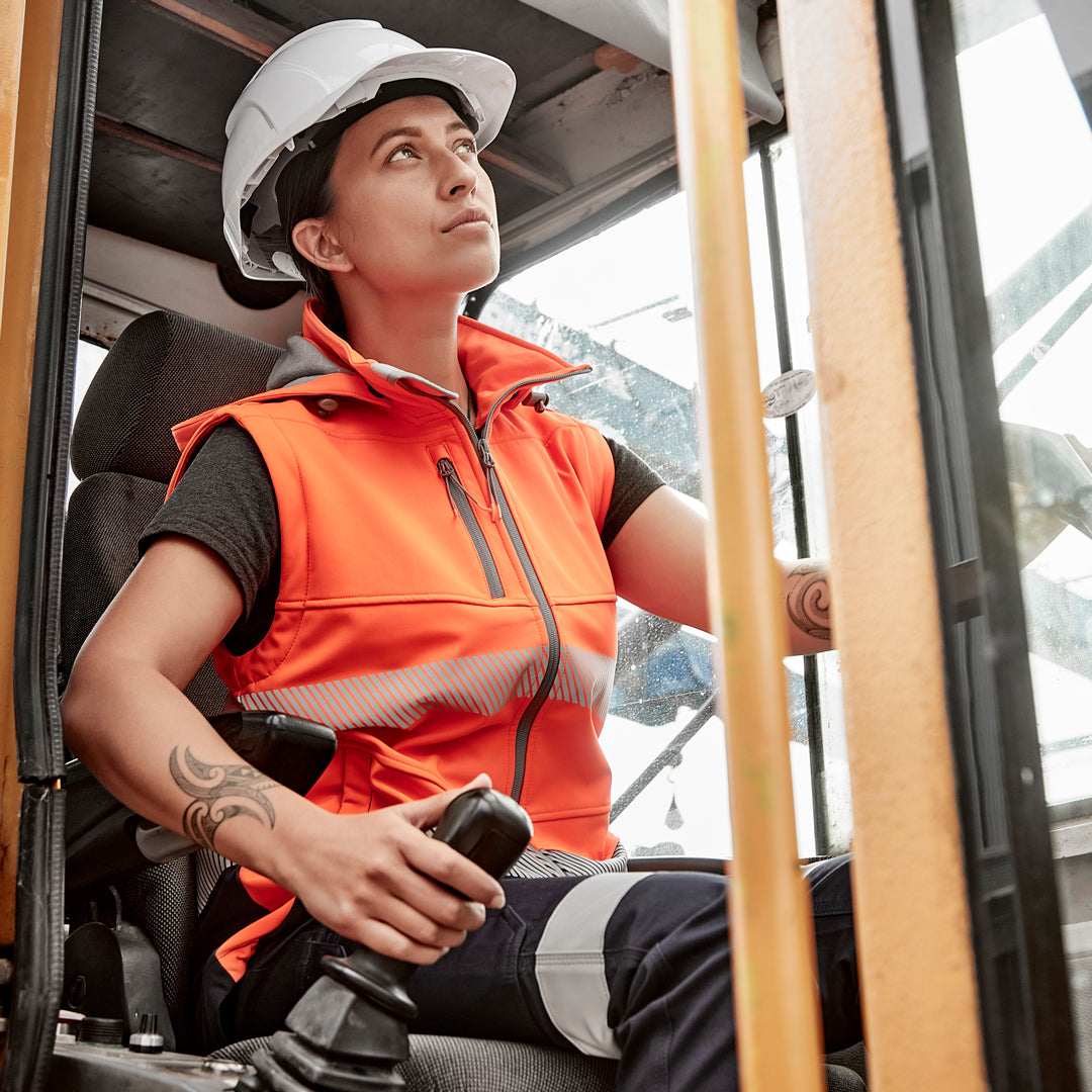 House of Uniforms The Streetworx 2 in 1 Softshell Jacket | Ladies Streetworx