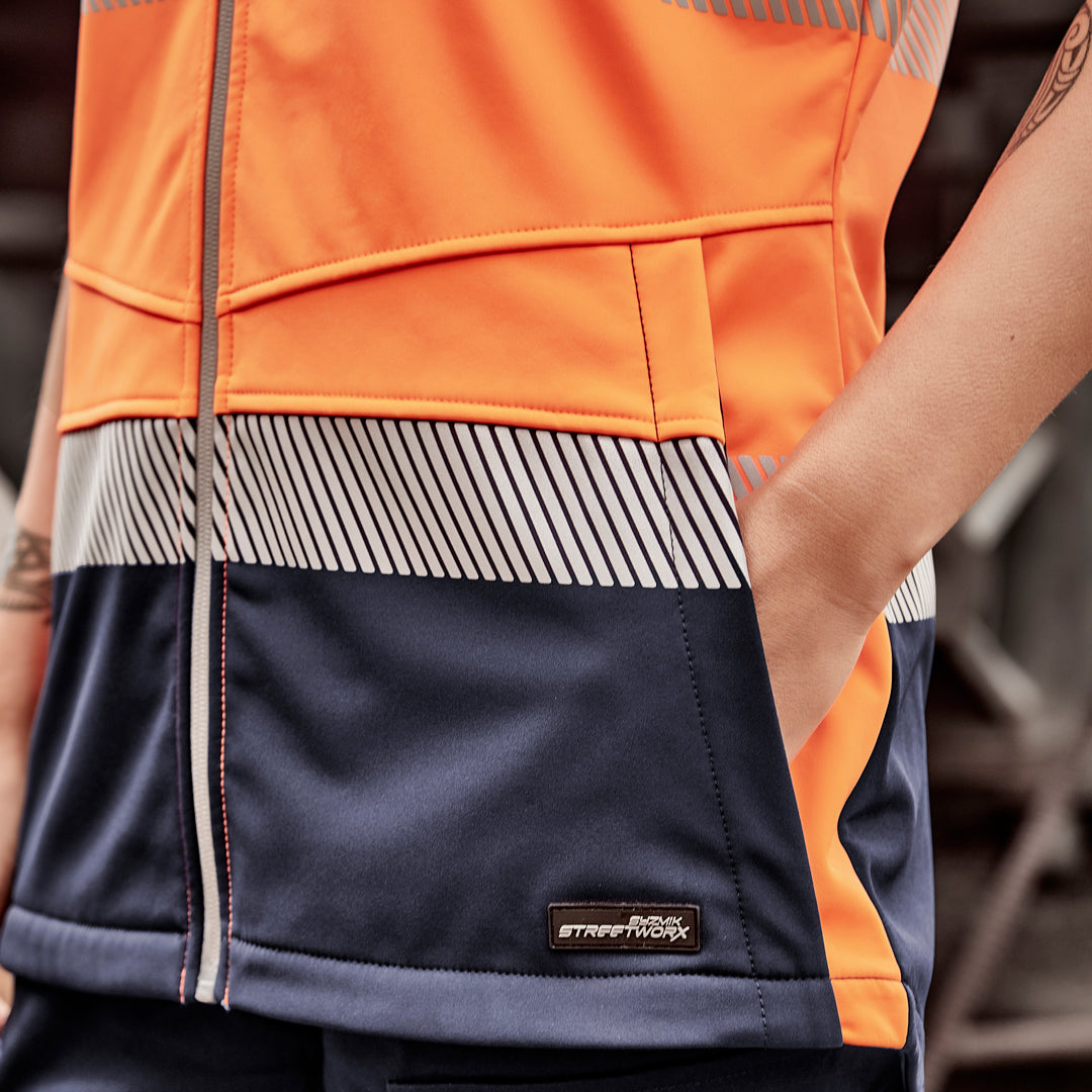 House of Uniforms The Streetworx 2 in 1 Softshell Jacket | Ladies Streetworx