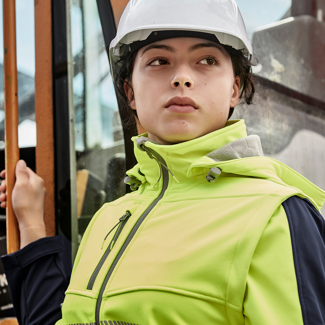 House of Uniforms The Streetworx 2 in 1 Softshell Jacket | Ladies Streetworx