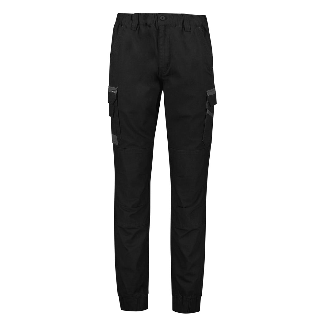 House of Uniforms The Heritage Cuffed Work Pant | Mens Streetworx Black