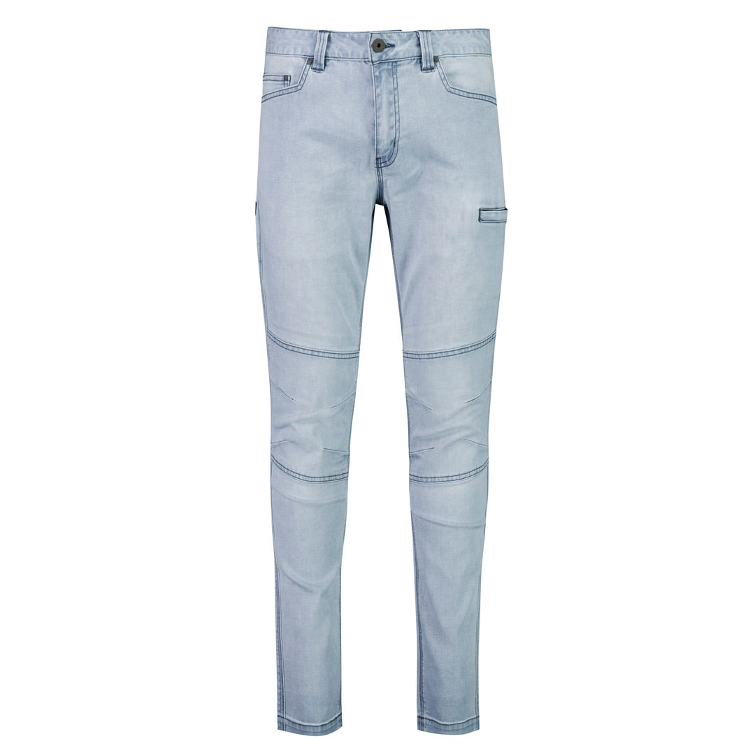 House of Uniforms The Stretch Jean | Mens Streetworx Light Blue